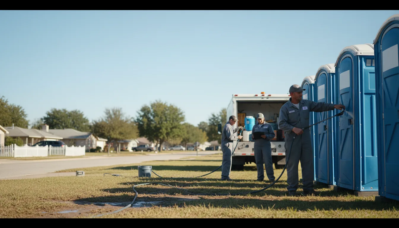 Long-Term Portable Toilet Rental in Washington, IN near me